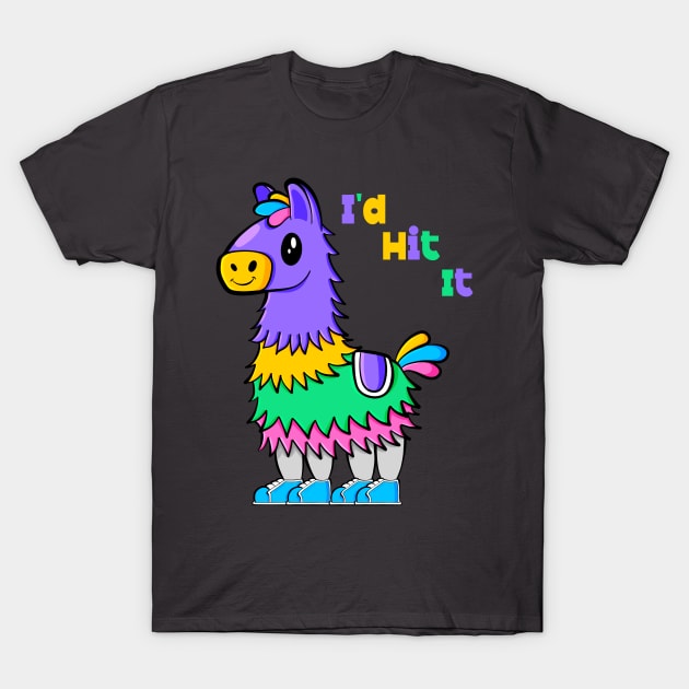 I'd Hit It T-Shirt by Art by Nabes